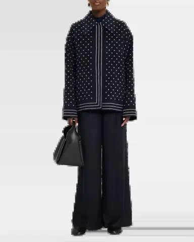 Lafayette 148 New York Thames Wide-Leg Brushed Wool Pants | Thumbnail 6 Lafayette 148 New York Thames Wide-Leg Brushed Wool Pants | Thumbnail 6
