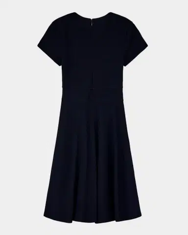 Emporio Armani Textured Knit A-Line Midi Dress | Thumbnail 6 Emporio Armani Textured Knit A-Line Midi Dress | Thumbnail 6