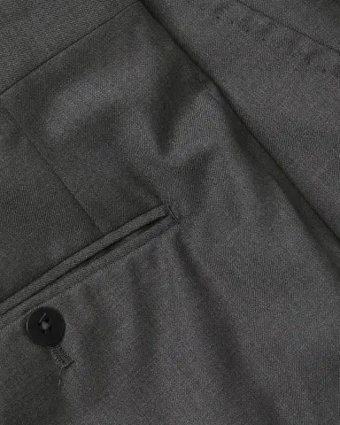 Isaia Men 's Sanita Wool Dress Pants | Thumbnail 5 Isaia Men 's Sanita Wool Dress Pants | Thumbnail 5