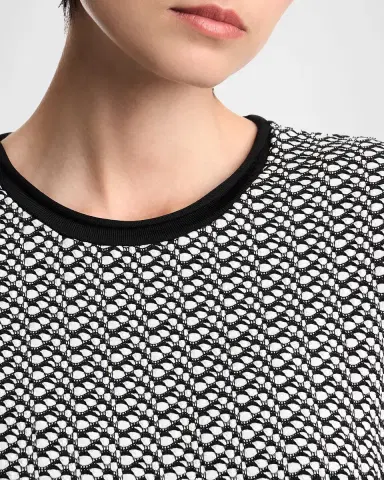 Emporio Armani Abstract Knit Rolled-Neck Sweater | Thumbnail 5 Emporio Armani Abstract Knit Rolled-Neck Sweater | Thumbnail 5