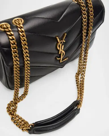 Saint Laurent Loulou YSL Quilted Leather Shoulder Bag | Thumbnail 6 Saint Laurent Loulou YSL Quilted Leather Shoulder Bag | Thumbnail 6