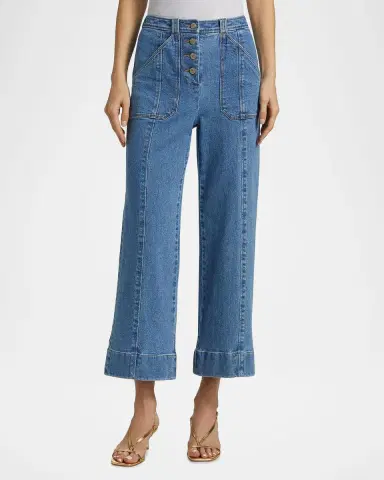 Likely Benji Mid-Rise Wide-Leg Jeans | Thumbnail 4 Likely Benji Mid-Rise Wide-Leg Jeans | Thumbnail 4