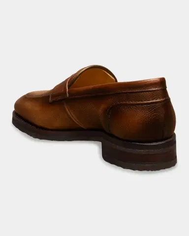 Allen Edmonds Reserve Men 's Roman Grained Leather Penny Loafers | Thumbnail 3 Allen Edmonds Reserve Men 's Roman Grained Leather Penny Loafers | Thumbnail 3