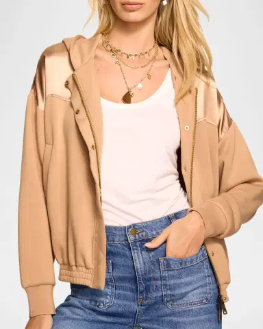Ramy Brook Fiona Hooded Jacket | Thumbnail 3 Ramy Brook Fiona Hooded Jacket | Thumbnail 3