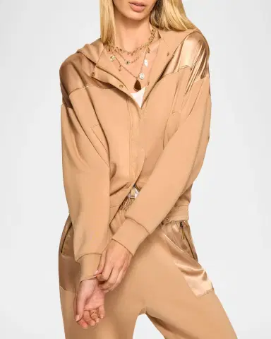 Ramy Brook Fiona Hooded Jacket | Thumbnail 4 Ramy Brook Fiona Hooded Jacket | Thumbnail 4