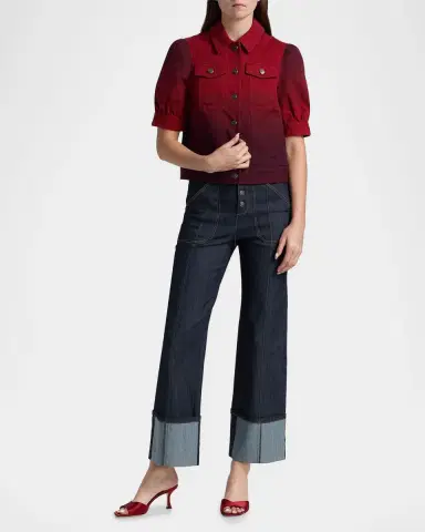 Likely Hallie Degrade Denim Jacket | Thumbnail 2 Likely Hallie Degrade Denim Jacket | Thumbnail 2