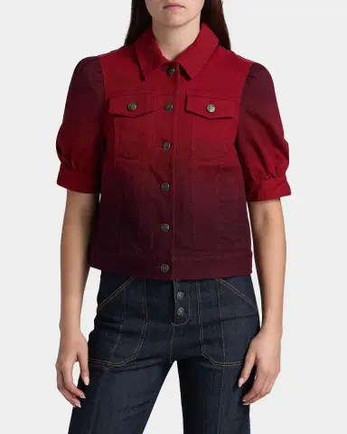 Likely Hallie Degrade Denim Jacket | Thumbnail 4 Likely Hallie Degrade Denim Jacket | Thumbnail 4