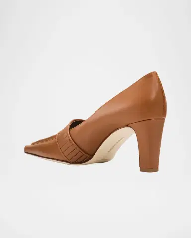 Manolo Blahnik 85mm Mindita Leather Pumps | Thumbnail 4 Manolo Blahnik 85mm Mindita Leather Pumps | Thumbnail 4