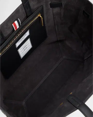 Thom Browne Mrs. Thom Grain Leather Tote Bag | Thumbnail 4 Thom Browne Mrs. Thom Grain Leather Tote Bag | Thumbnail 4