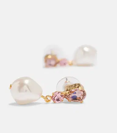 Jennifer Behr Kristina gold-plated drop earrings | Thumbnail 3 Jennifer Behr Kristina gold-plated drop earrings | Thumbnail 3