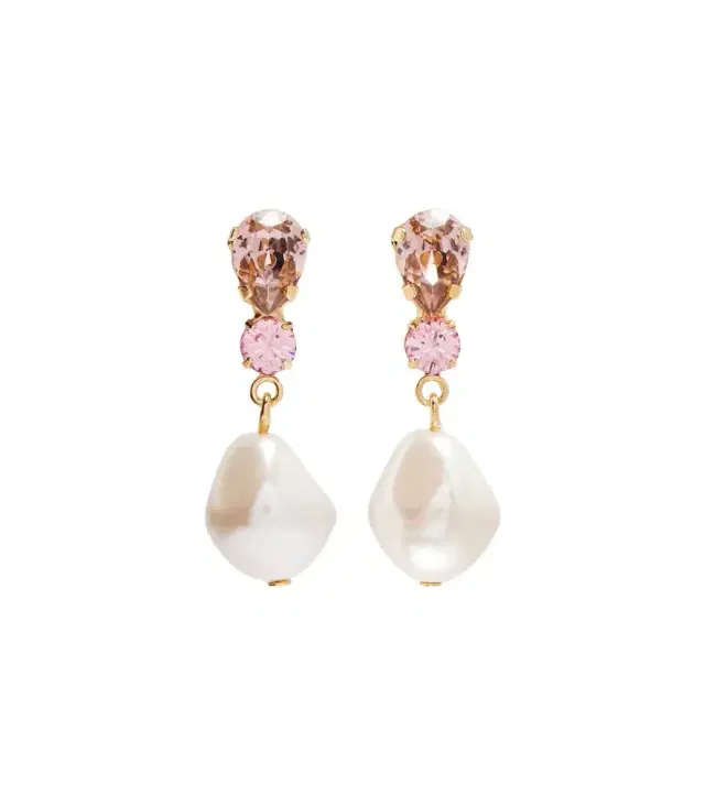 Kristina gold-plated drop earrings Kristina gold-plated drop earrings