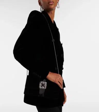 Manolo Blahnik Capri embellished velvet clutch | Thumbnail 5 Manolo Blahnik Capri embellished velvet clutch | Thumbnail 5