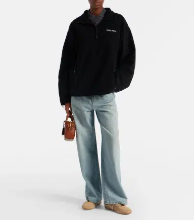 Miu Miu Gymnasium shearling-lined suede sneakers | Thumbnail 4 Miu Miu Gymnasium shearling-lined suede sneakers | Thumbnail 4