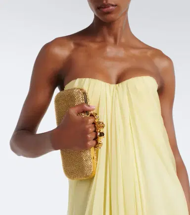 McQueen Knuckle embellished leather clutch | Thumbnail 5 McQueen Knuckle embellished leather clutch | Thumbnail 5