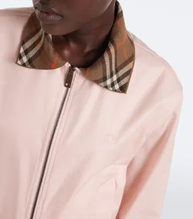 Burberry Check cotton blouson jacket | Thumbnail 2 Burberry Check cotton blouson jacket | Thumbnail 2
