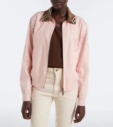 Burberry Check cotton blouson jacket | Thumbnail 6 Burberry Check cotton blouson jacket | Thumbnail 6