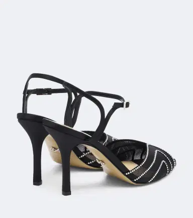 Mach & Mach Rainbow embellished mesh sandals | Thumbnail 3 Mach & Mach Rainbow embellished mesh sandals | Thumbnail 3