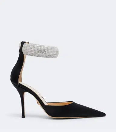 Mach & Mach She's A Lady embellished satin pumps | Thumbnail 3 Mach & Mach She's A Lady embellished satin pumps | Thumbnail 3