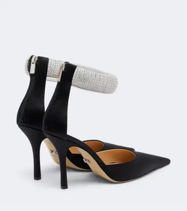 Mach & Mach She's A Lady embellished satin pumps | Thumbnail 4 Mach & Mach She's A Lady embellished satin pumps | Thumbnail 4