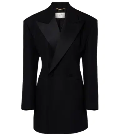 Saint Laurent Wool-blend blazer | Thumbnail 1 Saint Laurent Wool-blend blazer | Thumbnail 1