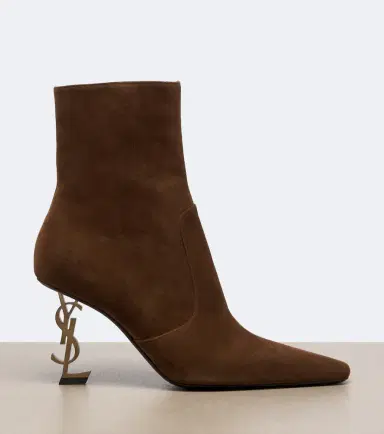 Saint Laurent Opyum suede ankle boots | Thumbnail 3 Saint Laurent Opyum suede ankle boots | Thumbnail 3