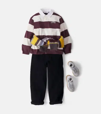 Molo Relz striped cotton jersey polo shirt | Thumbnail 3 Molo Relz striped cotton jersey polo shirt | Thumbnail 3