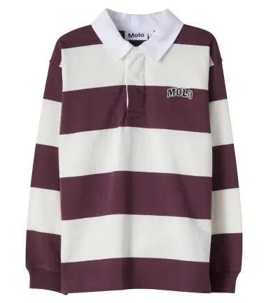 Molo Relz striped cotton jersey polo shirt | Thumbnail 1 Molo Relz striped cotton jersey polo shirt | Thumbnail 1