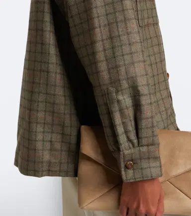 Blazé Milano Blazé Milano Olmida Berber checked wool and cashmere jacket | Thumbnail 5 Blazé Milano Blazé Milano Olmida Berber checked wool and cashmere jacket | Thumbnail 5