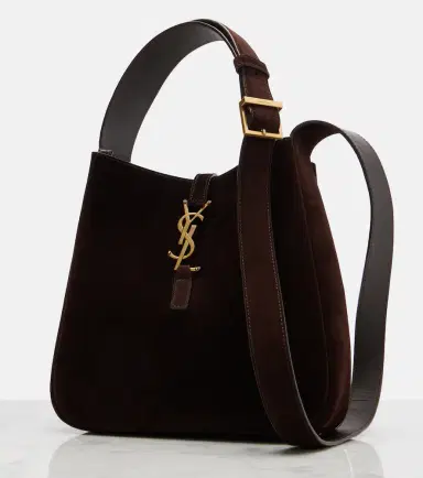 Saint Laurent Le 5 à 7 Large suede shoulder bag | Thumbnail 5 Saint Laurent Le 5 à 7 Large suede shoulder bag | Thumbnail 5