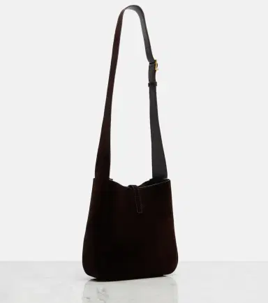 Saint Laurent Le 5 à 7 Large suede shoulder bag | Thumbnail 7 Saint Laurent Le 5 à 7 Large suede shoulder bag | Thumbnail 7