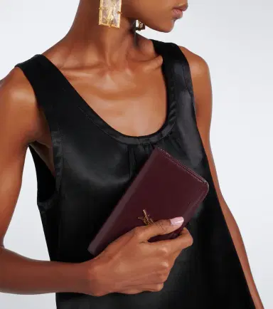 Saint Laurent Cassandre leather phone pouch | Thumbnail 5 Saint Laurent Cassandre leather phone pouch | Thumbnail 5