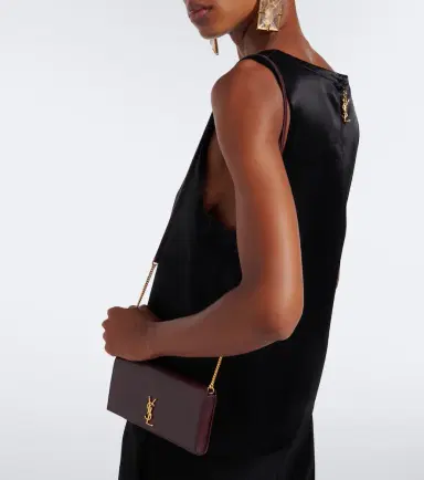 Saint Laurent Cassandre leather phone pouch | Thumbnail 6 Saint Laurent Cassandre leather phone pouch | Thumbnail 6