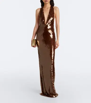 The New Arrivals Ilkyaz Ozel Olympia sequined gown | Thumbnail 2 The New Arrivals Ilkyaz Ozel Olympia sequined gown | Thumbnail 2
