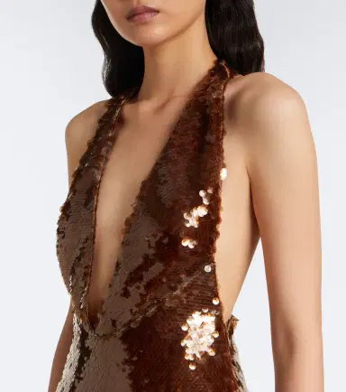 The New Arrivals Ilkyaz Ozel Olympia sequined gown | Thumbnail 4 The New Arrivals Ilkyaz Ozel Olympia sequined gown | Thumbnail 4