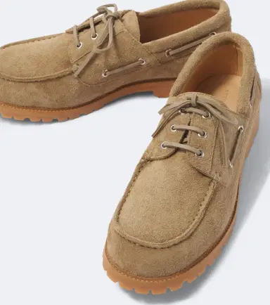 Studio Nicholson Guston suede boat shoes | Thumbnail 3 Studio Nicholson Guston suede boat shoes | Thumbnail 3