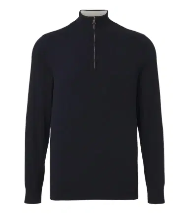 Arch4 Mr Fenchurch cashmere half-zip sweater | Thumbnail 1 Arch4 Mr Fenchurch cashmere half-zip sweater | Thumbnail 1