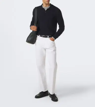 Arch4 Mr Swansea cashmere polo sweater | Thumbnail 3 Arch4 Mr Swansea cashmere polo sweater | Thumbnail 3