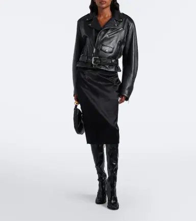 Saint Laurent Le Loafer leather knee-high boots | Thumbnail 6 Saint Laurent Le Loafer leather knee-high boots | Thumbnail 6
