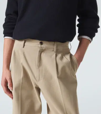The Row Tomasino cotton twill straight pants | Thumbnail 5 The Row Tomasino cotton twill straight pants | Thumbnail 5
