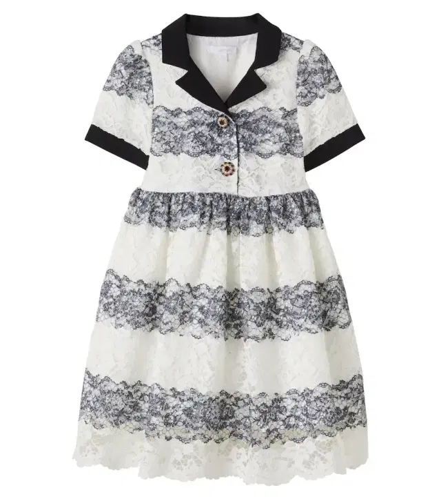 Striped lace dress Striped lace dress