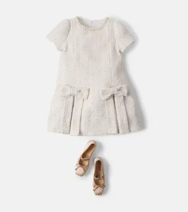 Patachou Sequined bow-detail tweed dress | Thumbnail 4 Patachou Sequined bow-detail tweed dress | Thumbnail 4