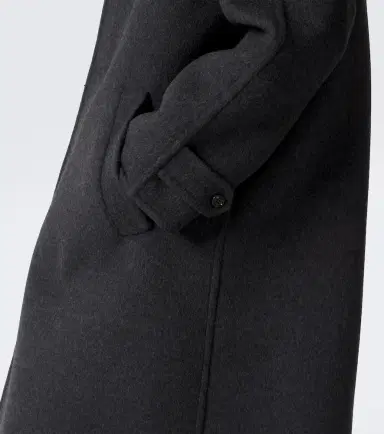 Valentino Wool and silk coat | Thumbnail 2 Valentino Wool and silk coat | Thumbnail 2