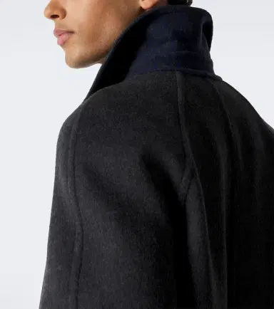 Valentino Wool and silk coat | Thumbnail 4 Valentino Wool and silk coat | Thumbnail 4