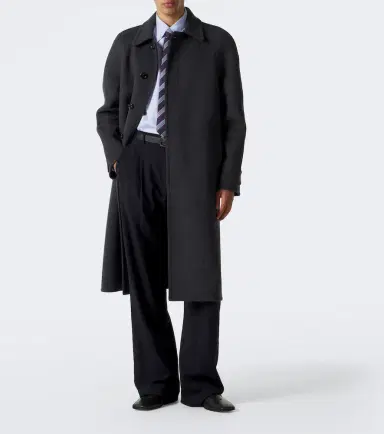 Valentino Wool and silk coat | Thumbnail 8 Valentino Wool and silk coat | Thumbnail 8