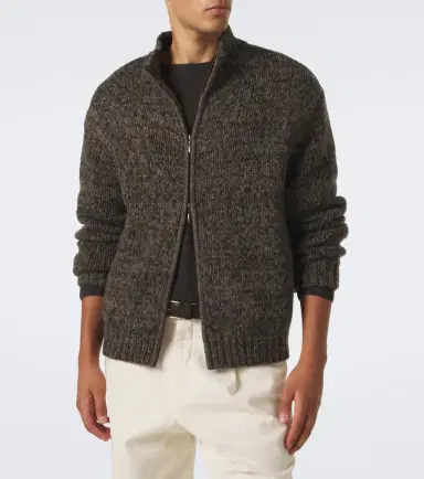Le Kasha Lamdu cashmere zip-up cardigan | Thumbnail 2 Le Kasha Lamdu cashmere zip-up cardigan | Thumbnail 2