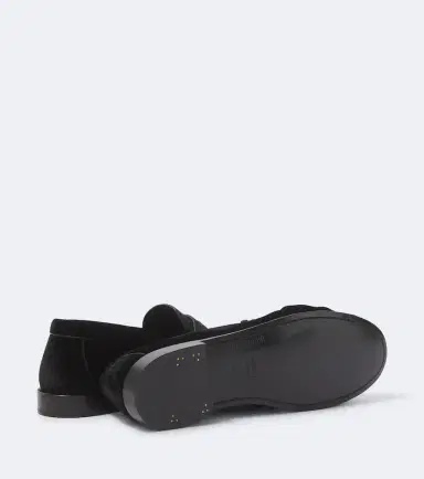 Saint Laurent Le Loafer velvet penny loafers | Thumbnail 2 Saint Laurent Le Loafer velvet penny loafers | Thumbnail 2
