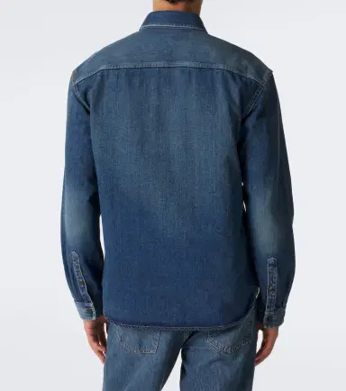 Saint Laurent Cassandre denim shirt | Thumbnail 2 Saint Laurent Cassandre denim shirt | Thumbnail 2