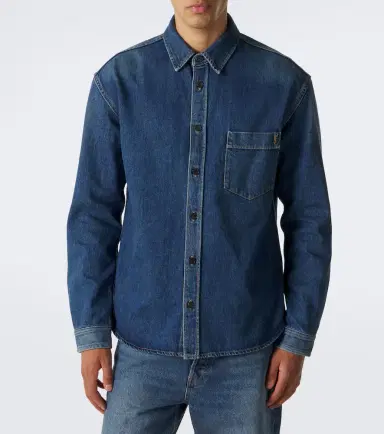 Saint Laurent Cassandre denim shirt | Thumbnail 6 Saint Laurent Cassandre denim shirt | Thumbnail 6