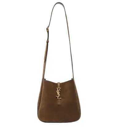 Saint Laurent Le 5 à 7 Supple Small suede shoulder bag | Thumbnail 1 Saint Laurent Le 5 à 7 Supple Small suede shoulder bag | Thumbnail 1