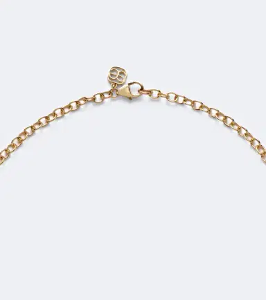 Sydney Evan Hot Air Balloon and Cloud 14kt gold chain necklace with aquamarine and diamonds | Thumbnail 3 Sydney Evan Hot Air Balloon and Cloud 14kt gold chain necklace with aquamarine and diamonds | Thumbnail 3
